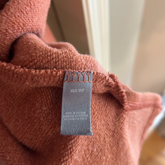 aerie poncho boho surf coastal grandma orange - Picture 4 of 7